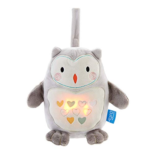 Tommee Tippee, Grofriends,  Ollie el Búho - Peluche Duermebebés con Sensor de Llanto