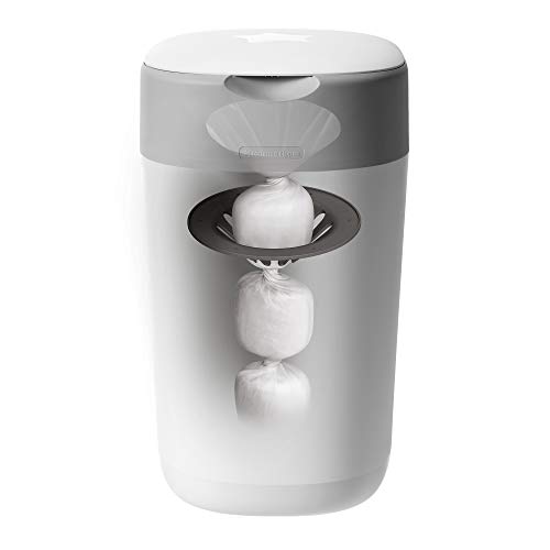 Tommee Tippee Sangenic Sistema avanzado para desechar pañales Twist & Click, Blanco