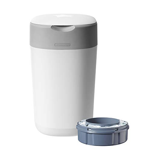 Tommee Tippee Sangenic Sistema avanzado para desechar pañales Twist & Click, Blanco