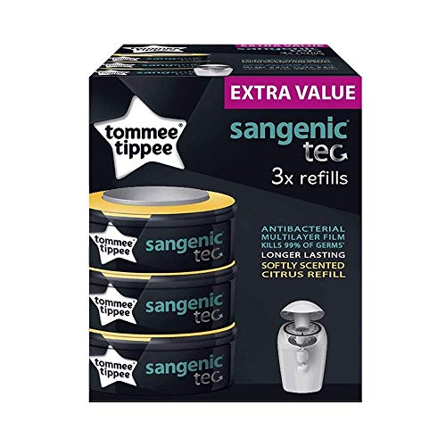 Tommee Tippee Sangenic Tec - Recambios para el contenedor (pack de 3)