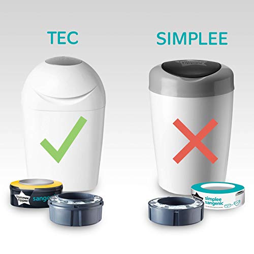 Tommee Tippee Sangenic Tec - Recambios para el contenedor (pack de 6)