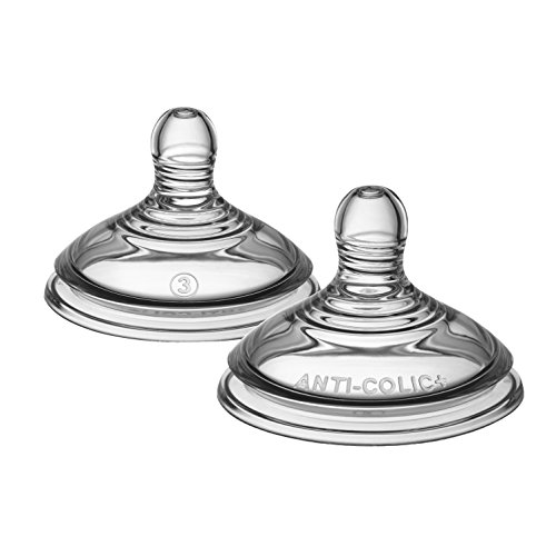 Tommee Tippee Tetinas Anticólico, flujo rápido, 2 unidades