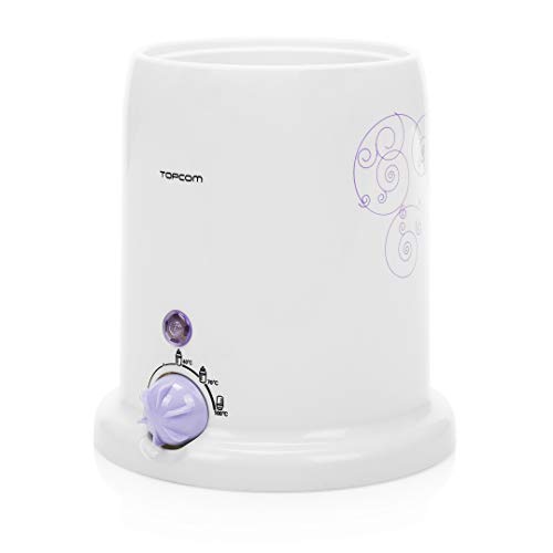 Topcom KF-4301 - Calientabiberones, Color Blanco/Morado