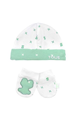 TOUS BABY GORRO + MANOPLAS XBEAR-1203 BRUMA