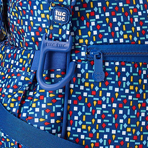 Tuc Tuc All In Enjoy - Mochila de maternidad y cambiador, niños, color azul