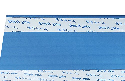 TUKA Multiusos Protector Espuma, 200cm x 80mm x 8mm Universal anticolisión Protector Rollo para Superficie Dura & Bordes, anticolisión Protección Tira para Bebés y niños, Azul, TKD7002-blue