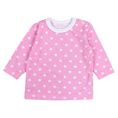 TupTam Camiseta de Bebé para Niña Manga Larga Pack de 5, Mix de Colores 1, 3-4 Años(104cm)