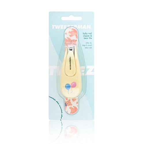 Tweezerman - Corta-uñas de bebe con lima de papel - 1 pack