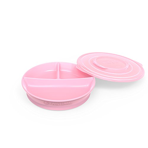 Twistshake 78169 - Platos, color rosa pastel