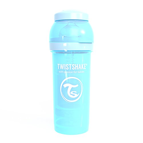 Twistshake 78256 - Biberón, color pastel azul