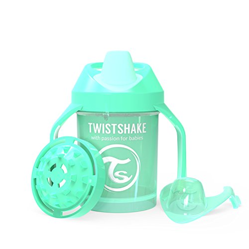 Twistshake 78269 - Vaso con boquilla, color pastel verde