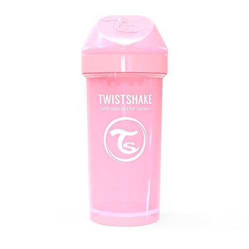 Twistshake 78279 - Vaso con boquilla, color pastel rosa