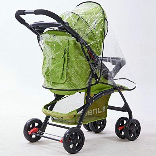 Universal Baby Cochecito de lluvia y Buggy Bolsa de almacenamiento, HULISEN Impermeable Parasol cochecito de viento de protección contra el polvo de escudo y organizador para cochecitos