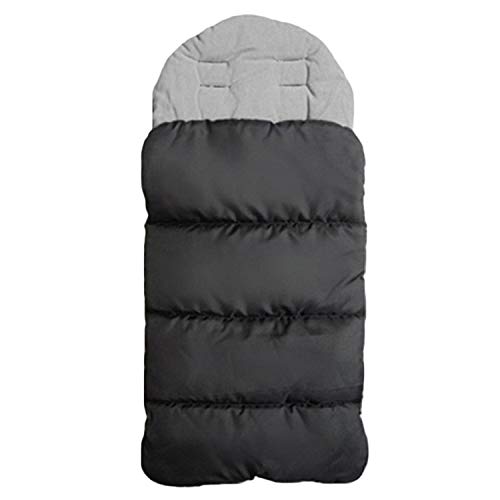 Universal Winter Waterproof Warm Stroller Saco de Dormir Saco de Dormir Cojines para bebés recién Nacidos Bebé Niño pequeño Gris