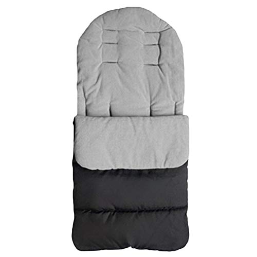 Universal Winter Waterproof Warm Stroller Saco de Dormir Saco de Dormir Cojines para bebés recién Nacidos Bebé Niño pequeño Gris