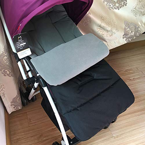 Universal Winter Waterproof Warm Stroller Saco de Dormir Saco de Dormir Cojines para bebés recién Nacidos Bebé Niño pequeño Gris