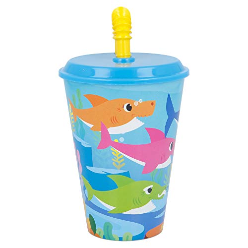 Vaso CAÑA Easy 430 ML | Baby Shark