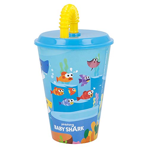 Vaso CAÑA Easy 430 ML | Baby Shark