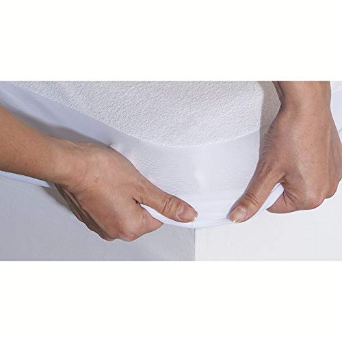 VELFONT – Protector de colchón de rizo impermeable e impermeable transpirable – para cuna Baby – 70 x 140 cm