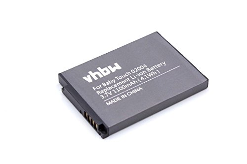 vhbw batería 1100mAh (3.7V) para Philips Babyfon Babyphone Avent SCD603, SCD-603/00, SCD-603H9 por SN-S150.