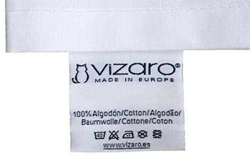 Vizaro - Relleno Nórdico - Edredón 300g Cuna y Almohada - Algodón Puro - Invierno - Antialérgico, Antiácaros, Antimoho - Cuna 60x120cm - Med. 90x120c