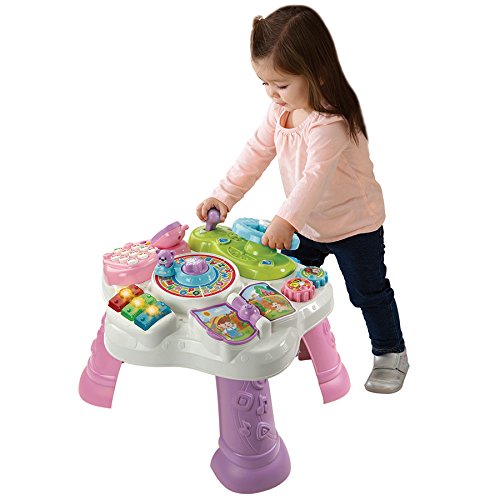 VTech – 181565 – Ma – Mesa de Actividad bilingue – Rosa