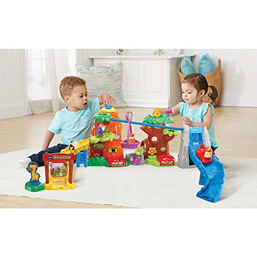 VTech – 504605 – Tut Tut Animo – Maxi Alcance de la Jungle + Tango/El Mono Rigolo