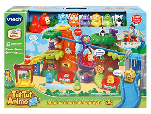 VTech – 504605 – Tut Tut Animo – Maxi Alcance de la Jungle + Tango/El Mono Rigolo