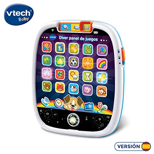 VTech- Diver Juegos Actividades electrónico Interactivo con Panel táctil (3480-602922)