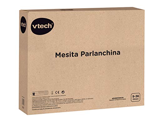 Vtech- Mesita parlanchina 2 en 1, SPB, Color morado (80-148067)