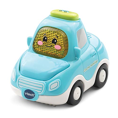 VTech- Pilar Coche Familiar TutTut Bólidos Vehículo Interactivo con Voz, música y Efectos de Sonido, Incluye botón Sorpresa, Multicolor (80-514122)