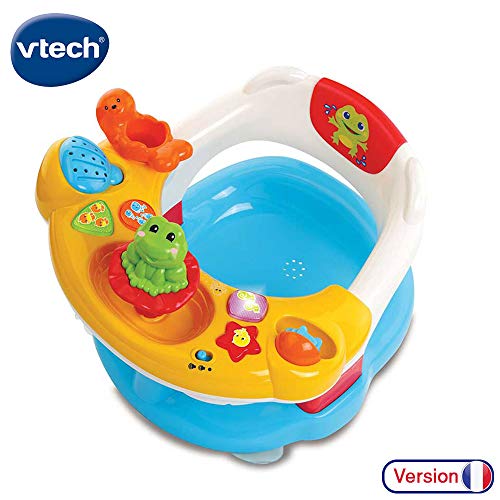 VTech Super Siege De Bain Interactif 2 en 1 - Juegos educativos, Niño/niña, 0,5 año(s), Francés, AA, 493 mm