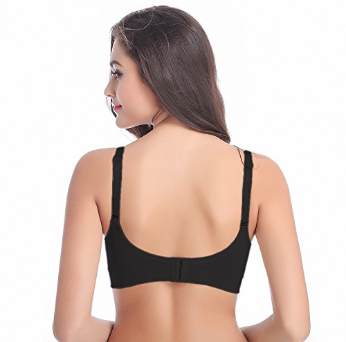 Wegeit Sra. Sostén de lactancia materna (2pcs / set o 3pcs / set) sujetador de mujer embarazada sujetador sin costuras Seamless Underwire Seamless