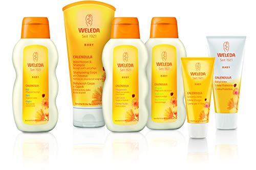 Weleda - Baño de crema de caléndula para bebe, 200 ml