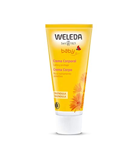 Weleda Calendula Baby Cream - Crema hidratante para el cuerpo, 75 ml