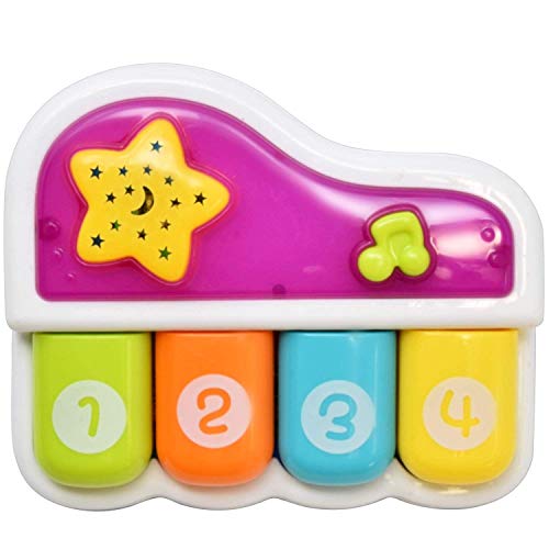 WEofferwhatYOUwant Juguetes para Niños De 1 Año . Piano Musical Portátil . Juego Educativo . Música Infantil para Bebés de 9 Meses