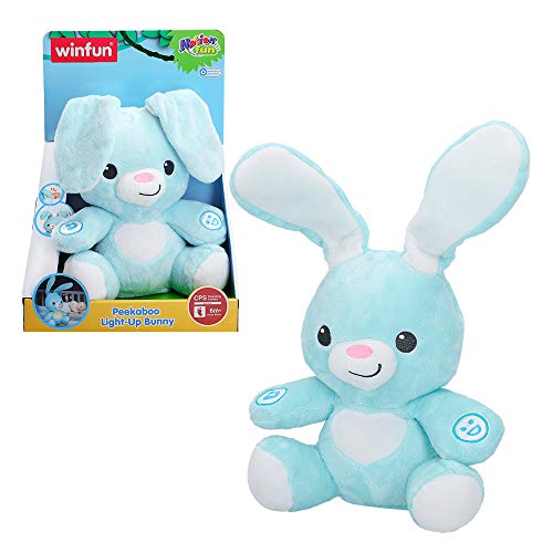 winfun - Conejito de peluche luz y sonidos (46306)