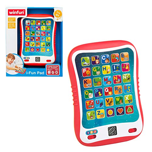 WinFun - Tableta educativa con luz y sonidos (ColorBaby 44256)