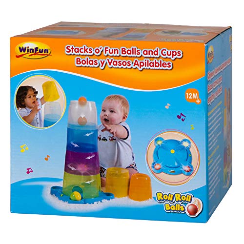 winfun - Torre apilable con juego de bolas (40537)