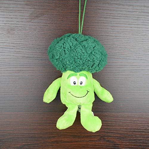 xunlei Plush Toy Pillow 2 Unids 15cm Pequeño Relleno De Verduras Brócoli Juguete Bebé Decoración Habitación Juguetes Mini Brócoli Felpa Frutas Juguete Suave