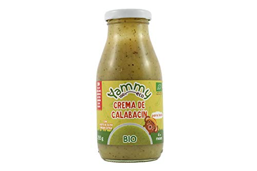 Yammy Crema Ecológica De Calabacín Para Bebés A Partir De +4 Meses 255Gr 6 Unidades 2000 g