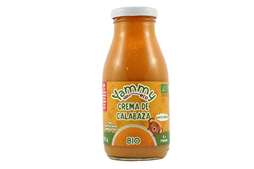 Yammy Crema Ecológica De Calabaza Para Bebés A Partir De +4 Meses 255Gr 6 Unidades 2000 g