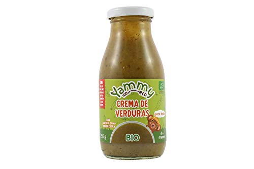 Yammy Crema Ecológica De Verduras Para Bebés A Partir De +4 Meses 255Gr 6 Unidades 2000 g