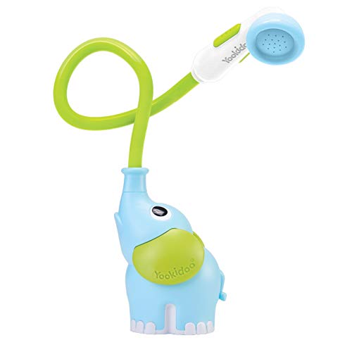 Yookidoo ? Babydouche olifant, blauw - Blauw