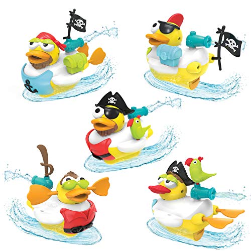 Yookidoo Jet Duck Crea un Pirata - Juguete de Baño, Multicolor