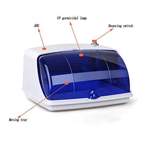 YSJYYHP Gabinete de desinfección de esterilizador UV 8-10L, Calentador de Toallas, gabinete de Calentador para Herramientas de peluquería, Caja de esterilizador de luz Ultravioleta