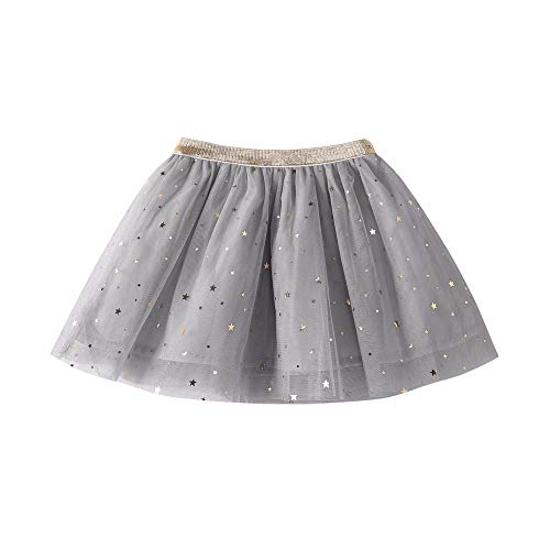 YWLINK 1 UNID Falda Moda Bebé NiñOs NiñAs Princesa Estrellas Lentejuelas Fiesta Baile Ballet Tutu Faldas con Estilo Lindo Dulce Estilo