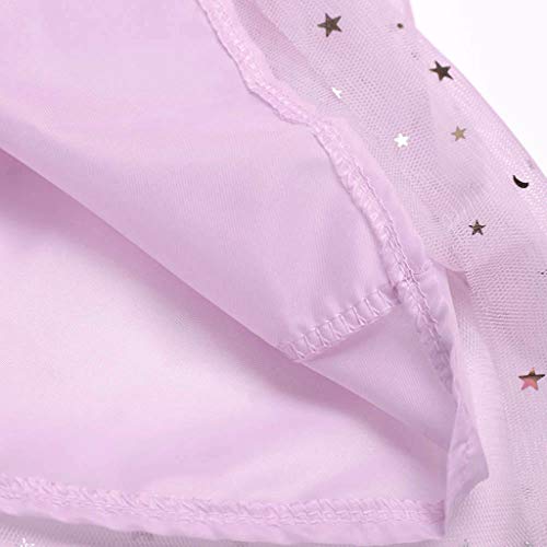 YWLINK Falda De Baile NiñA Moda Bebé NiñOs NiñAs Princesa Estrellas Lentejuelas Fiesta Baile Ballet Tutú Faldas Navidad/Halloween/Carnaval Ropa De Rendimiento Grupal NiñA De 2-7 AñOs