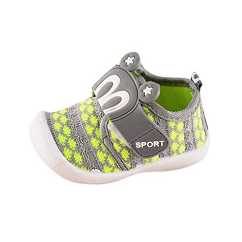 YWLINK Lindo Zapatos De NiñO Orejas De Conejo De Dibujos Animados Zapatos Antideslizante Zapatos De Lona Zapatillas De Deporte Ligero Ocio CóModo Transpirable(Verde,20EU)