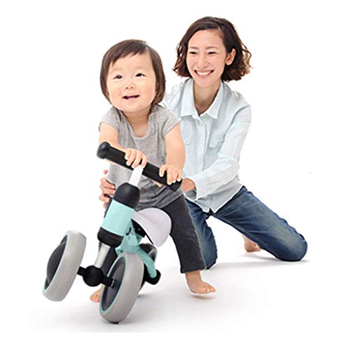 YXZQ Baby Balance Bikes Scooter - Caminante Infantil para bebés, Bicicleta de conducción sin Pedal, Regalo para niños, 3 Ruedas, Primera Bicicleta (Color: Blanco)